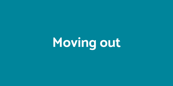 Moving out