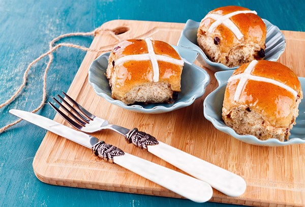 hot cross bun recipe