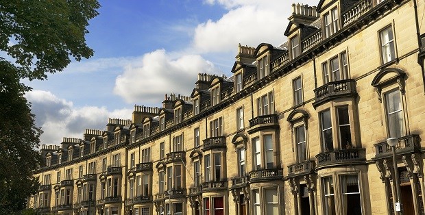 row of houses