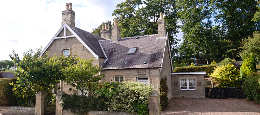 Exterior of Beech House Swinton