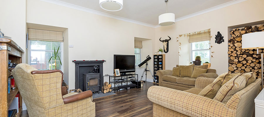 Kirkhill House living room