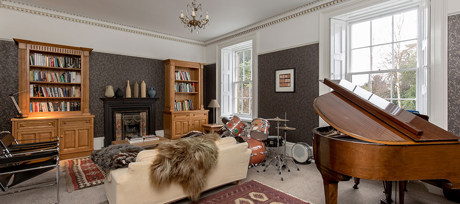 Cranstoun House drawing room