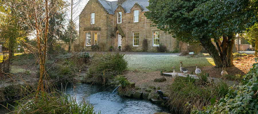 Cranstoun House pond