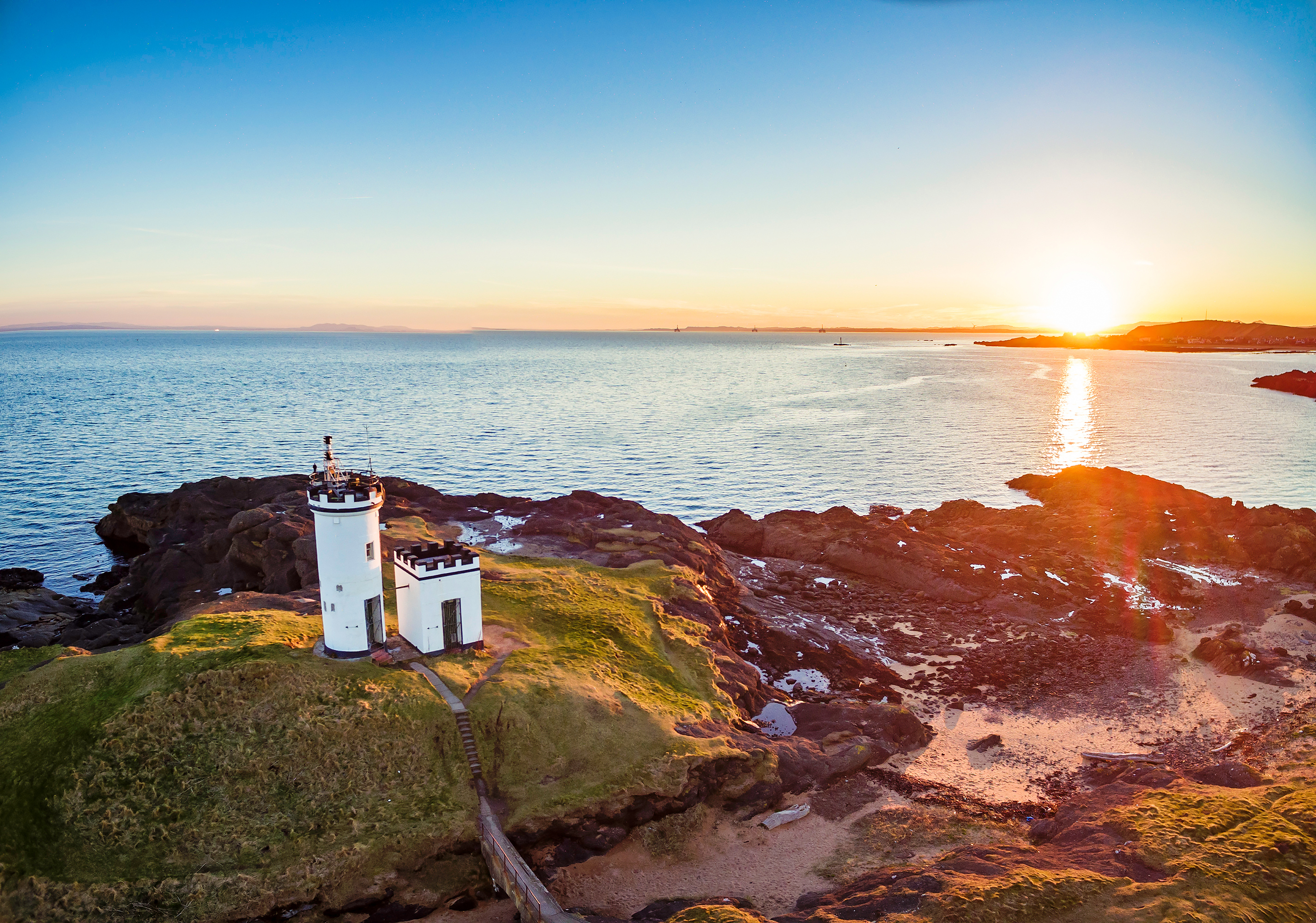 East Fife sea view