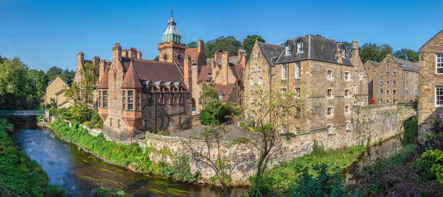 houses in dean village Edinburgh