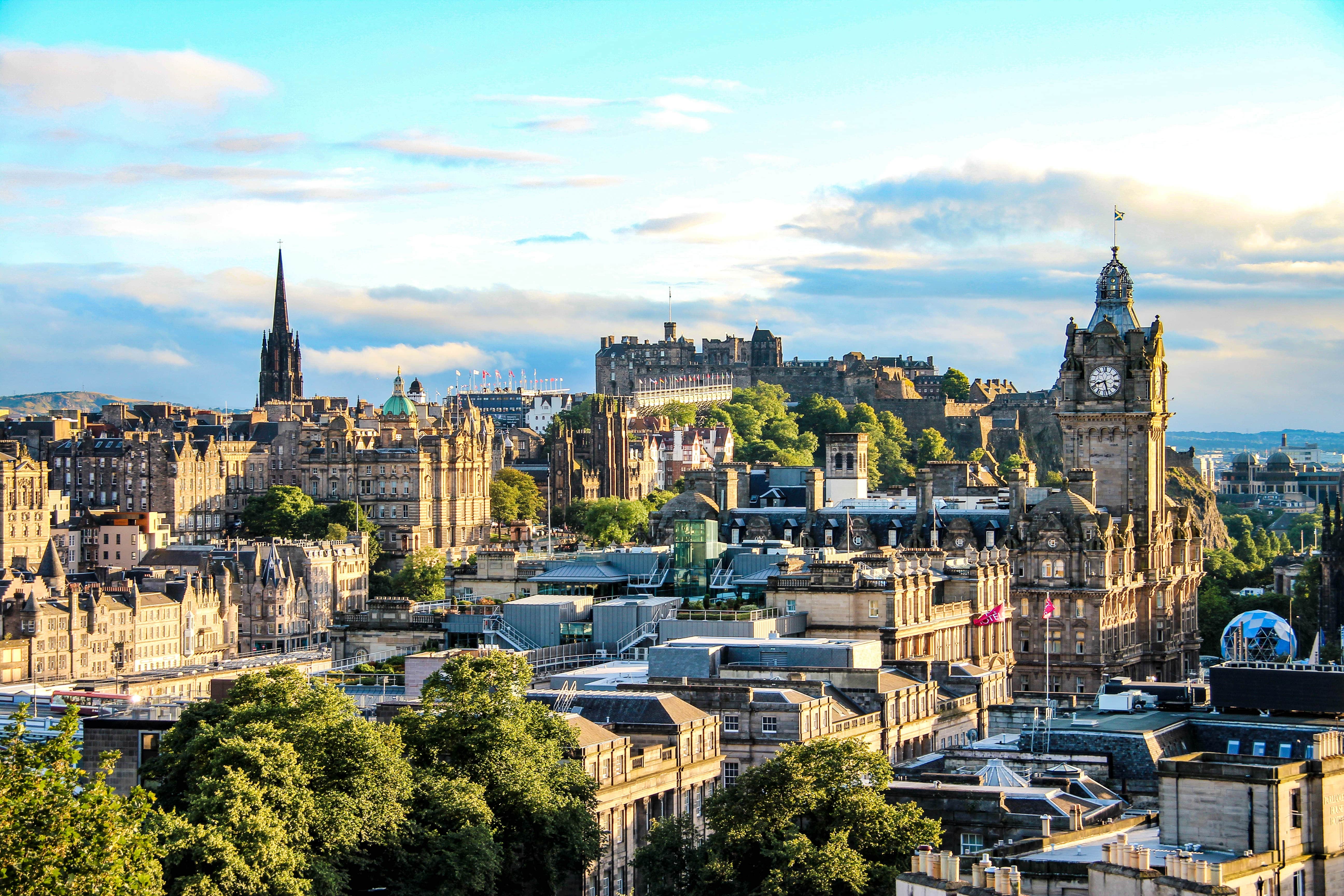 View of Edinburgh from Calton Hill