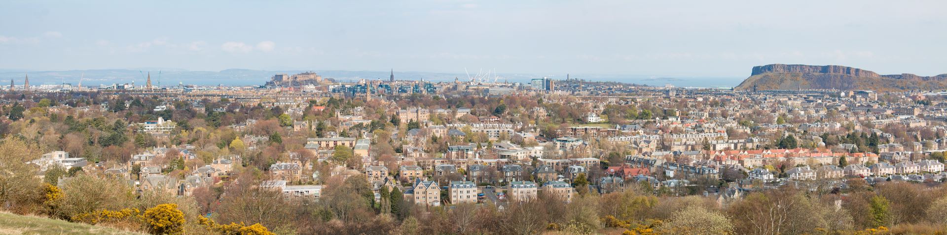 View of Edinburgh from Blackford Hill